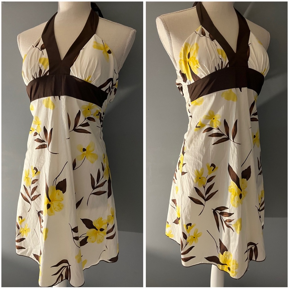 Speechless mini dress💛🤎